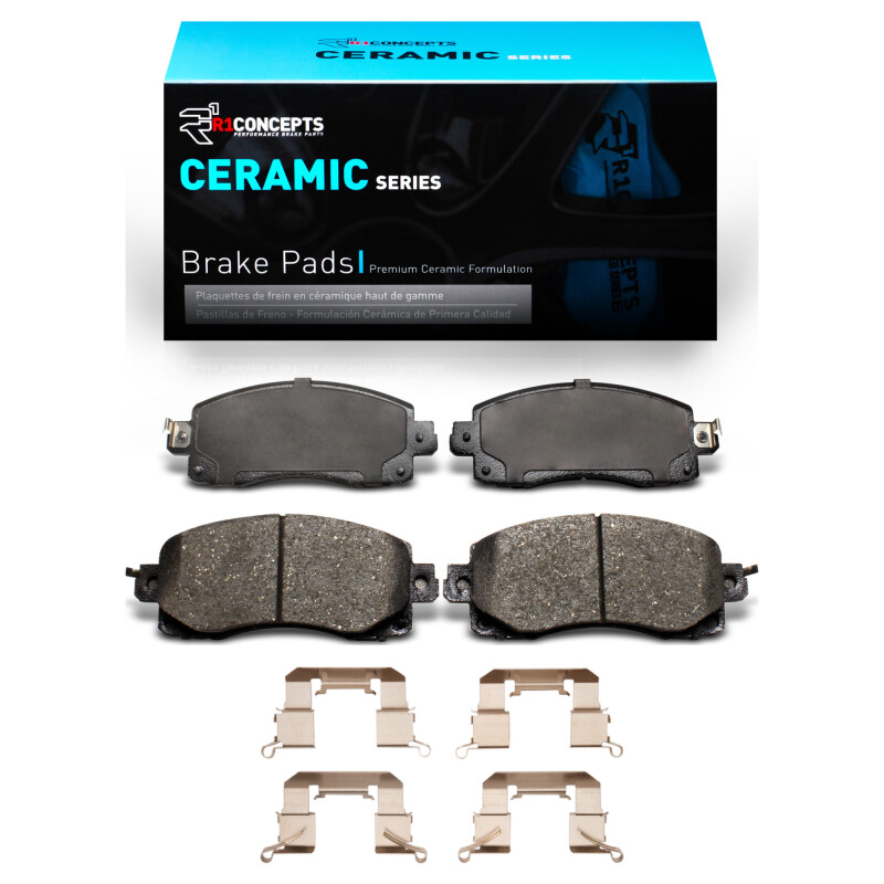 Subaru Crosstrek Brake Pads - Front - R1 Concepts - Ceramic - `19-`25